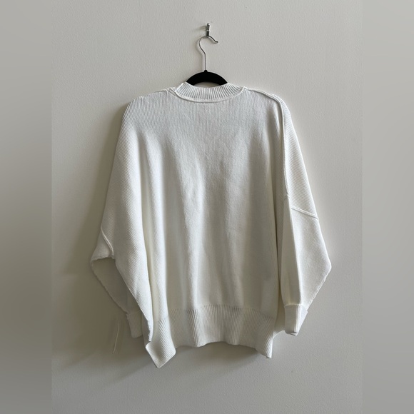 NWT Free People Painted White Easy Street Tunic - Picture 2 of 3